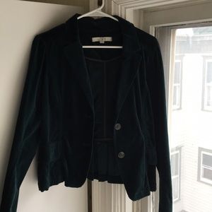 Ann Taylor Loft blazer - green - size 8
